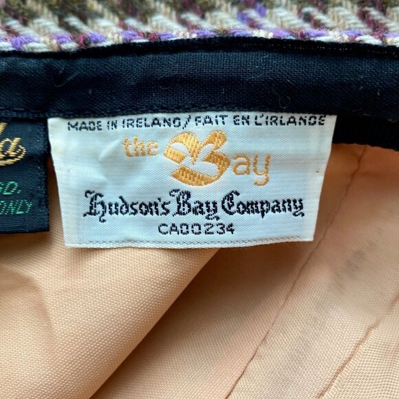 Vintage Brandella For Hudson's Bay Company Houndstooth Pencil Skirt S - Picture 9 of 12